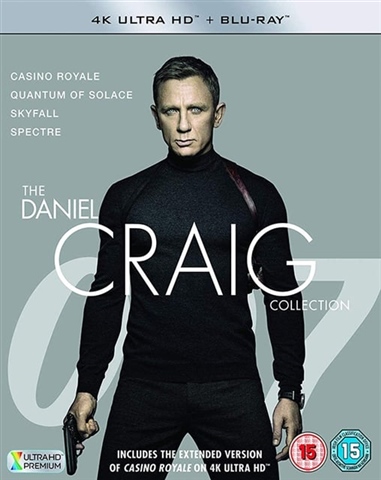 007 - James Bond: The Daniel Craig Collection (15) 4K UHD+BD 8 Disc